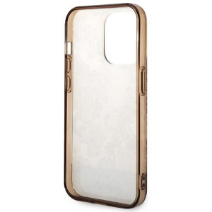 Оригинален гръб GUESS Porcelain GUHCP14LHGPLHC - iPhone 14 Pro охра - Img 7