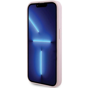 Оригинален гръб GUESS Saffiano MagSafe GUHMP13LPSAHMCP - iPhone 13 Pro розов - Img 5