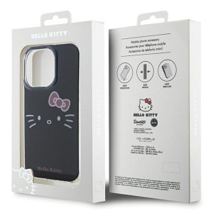 Оригинален гръб Hello Kitty IML Kitty Face - iPhone 15 Pro Max черен - Img 8