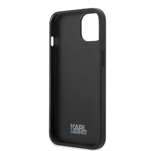 Оригинален гръб KARL LAGERFELD Flower Ikonik Karl KLHCP13MPMNFIK1 - iPhone 13 сив - Img 7