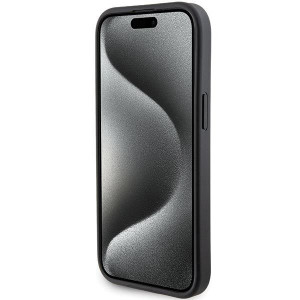 Оригинален гръб KARL LAGERFELD Gripstand Saffiano Choupette Pins - iPhone 15 черен - Img 5