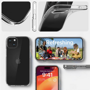 Оригинален гръб SPIGEN Crystal Flex - iPhone 15 Plus кристалнопрозрачен - Img 7