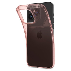 Оригинален гръб SPIGEN Crystal Flex - iPhone 15 Pro Max розов кристал - Img 6