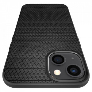 Оригинален гръб SPIGEN Liquid Air - iPhone 13 черен мат - Img 8