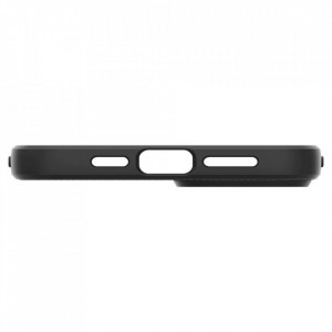 Оригинален гръб SPIGEN Liquid Air - iPhone 14 черен мат - Img 6