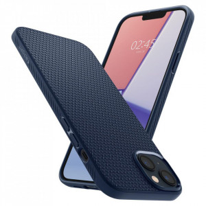 Оригинален гръб SPIGEN Liquid Air - iPhone 14 Plus син - Img 9