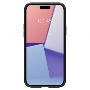 Оригинален гръб SPIGEN Liquid Air - iPhone 15 черен мат - Img 2