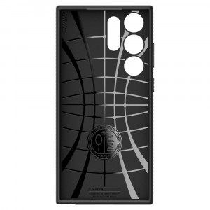 Оригинален гръб SPIGEN Liquid Air - Samsung Galaxy S23 Ultra черен мат - Img 4