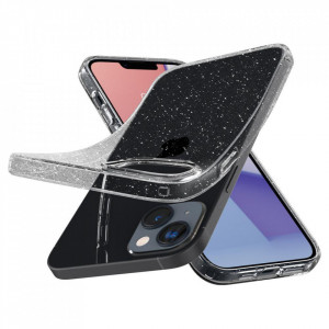 Оригинален гръб SPIGEN Liquid Crystal - iPhone 14 Plus прозрачен с блясък - Img 7