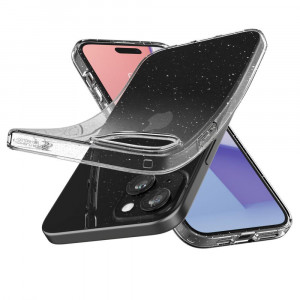 Оригинален гръб SPIGEN Liquid Crystal - iPhone 15 Plus Glitter Crystal - Img 6