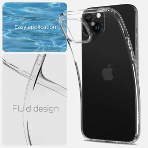 Оригинален гръб SPIGEN Liquid Crystal - iPhone 15 Plus кристалнопрозрачен - Img 9