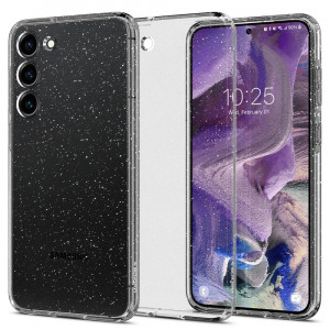 Оригинален гръб SPIGEN Liquid Crystal - Samsung Galaxy S23 прозрачен с блясък - Img 1
