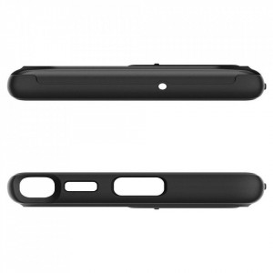 Оригинален гръб SPIGEN Optik Armor - Samsung Galaxy S22 Ultra черен - Img 8