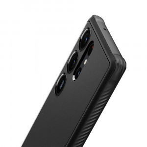 Оригинален гръб SPIGEN Rugged Armor - Samsung Galaxy S23 Ultra черен мат - Img 9