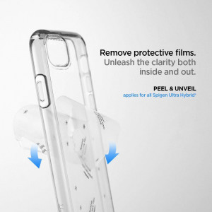 Оригинален гръб SPIGEN Ultra Hybrid - iPhone 11 черен мат - Img 15
