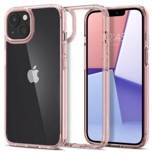 Оригинален гръб SPIGEN Ultra Hybrid - iPhone 13 Rose Crystal - Img 2