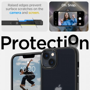 Оригинален гръб SPIGEN Ultra Hybrid - iPhone 14 Plus черен - Img 8