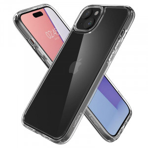 Оригинален гръб SPIGEN Ultra Hybrid - iPhone 15 Plus кристалнопрозрачен - Img 12