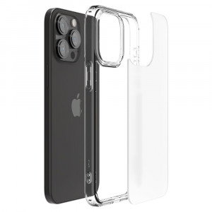 Оригинален гръб SPIGEN Ultra Hybrid - iPhone 15 Pro Frost Clear - Img 8