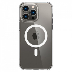 Оригинален гръб SPIGEN Ultra Hybrid MagSafe - iPhone 14 Pro бял - Img 2