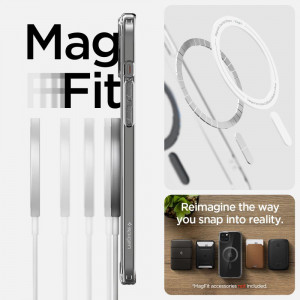 Оригинален гръб SPIGEN Ultra Hybrid MagSafe - iPhone 15 Carbon Fiber - Img 10