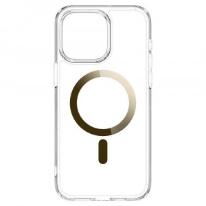 Оригинален гръб SPIGEN Ultra Hybrid MagSafe - iPhone 15 Pro Max златист - Img 2