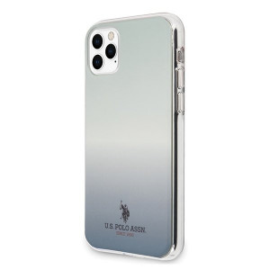 Оригинален гръб US POLO Gradient USHCN65TRDGLB - iPhone 11 Pro Max син - Img 2