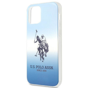 Оригинален гръб US POLO Gradient USHCP12MPCDGBL - iPhone 12 / 12 Pro син - Img 8