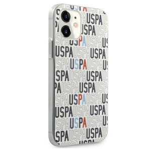 Оригинален гръб US POLO Logo Mania USHCP12SPCUSPA6 - iPhone 12 mini бял - Img 4