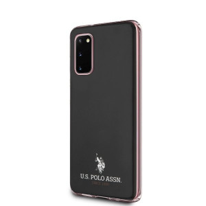Оригинален гръб US POLO Shiny USHCS62TPUBK - Samsung Galaxy S20 / S20 5G черен - Img 2