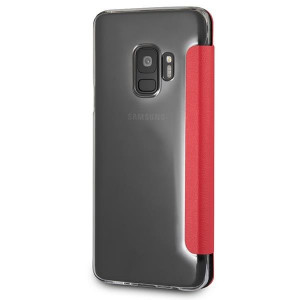 Оригинален калъф тип книга FERRARI Urban FESURFLBKTS9REB - Samsung Galaxy S9 червен - Img 6