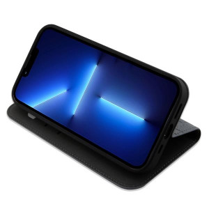 Оригинален калъф тип книга KARL LAGERFELD Saffiano Monogram KLBKP14SSAKLHPG - iPhone 14 сребрист - Img 6