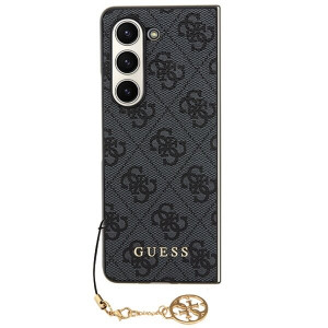 Оригинален калъф GUESS 4G Charms GUHCZFD5GF4GGR F946 Z Fold5 сив - Img 2