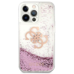 Оригинален Калъф Guess GUHCP13XLG4GPI за iPhone 13 Pro Max 6,7" - розов - Img 3