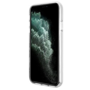 Оригинален комплект GUESS 4G Print (гръб + зарядно) MagSafe GUBPN61H4EACSW - iPhone 11 кафяв - Img 5