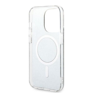 Оригинален комплект GUESS 4G Print (гръб + зарядно) MagSafe GUBPP14LH4EACSK - iPhone 14 Pro черен - Img 7