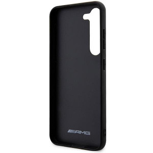 Оригинален твърд гръб AMG Carbon Stripe & Embossed AMHCS23MBLSCA - Samsung Galaxy S23+ черен - Img 7