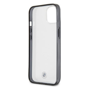 Оригинален твърд гръб BMW Signature BMHCP13SPCUMRBK - iPhone 13 mini прозрачен с черна рамка - Img 7