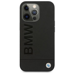 Оригинален твърд гръб BMW Signature Logo Imprint BMHCP13XSLLBK - iPhone 13 Pro Max черен - Img 3