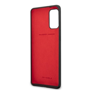 Оригинален твърд гръб FERRARI Silicone FESSIHCS67BK - Samsung Galaxy S20+ / S20+ 5G черен - Img 6