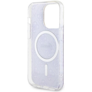 Оригинален твърд гръб GUESS 4G GUHMP14LH4STU - iPhone 14 Pro лилав - Img 7