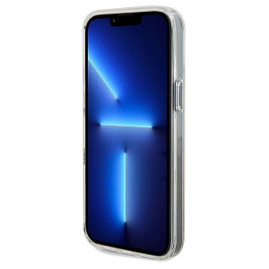 Оригинален твърд гръб GUESS IML Faceted Mirror Disco Iridescent - iPhone 13 Pro многоцветен - Img 5