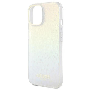 Оригинален твърд гръб GUESS IML Faceted Mirror Disco Iridescent - iPhone 13 / 14 / 15 многоцветен - Img 6