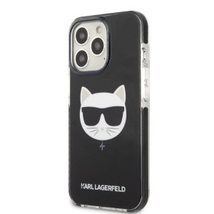 Оригинален твърд гръб KARL LAGERFELD Choupette Head KLHCP13XTPECK - iPhone 13 черен - Img 2