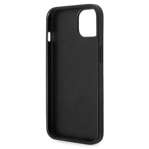 Оригинален твърд гръб KARL LAGERFELD Glitter Plaque Logo KLHCP14MG2ELK - iPhone 14 Plus черен - Img 7