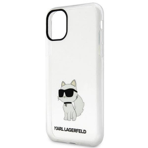 Оригинален твърд гръб KARL LAGERFELD Ikonik Choupette KLHCN61HNCHTCT - iPhone 11 прозрачен - Img 6