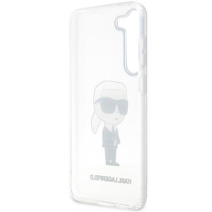 Оригинален твърд гръб KARL LAGERFELD Ikonik KARL LAGERFELD KLHCS23SHNIKTCT - Samsung Galaxy S23 прозрачен - Img 7