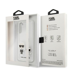Оригинален твърд гръб KARL LAGERFELD Karl & Choupette KLHCS21 5GMCKTR - Samsung Galaxy S21+ 5G прозрачен - Img 8