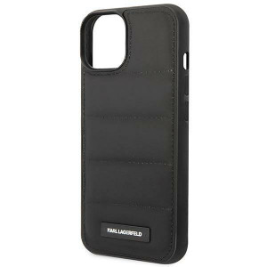 Оригинален твърд гръб KARL LAGERFELD Puffy Elongated Logo KLHCP14MPSQAK - iPhone 14 Plus черен - Img 6