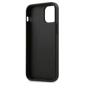 Оригинален твърд гръб KARL LAGERFELD Saffiano Ikonik Karl's Head KLHCP12MSAKHBK - iPhone 12 / 12 Pro черен - Img 4